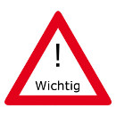 Achtung wichtig! achtung